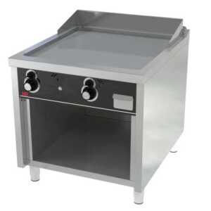 Fry-Top a gás cromoduro