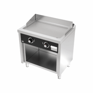 Fry-Top eléctrico móvel aço rectificado - FTE6008E