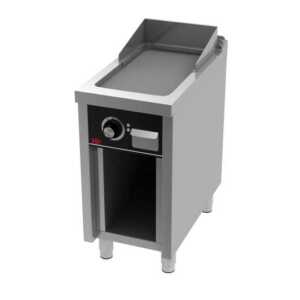 Fry-Top eléctrico com móvel aço rectificado FTE7504E -Hotelequip.pt