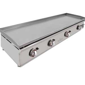 Placa de grelhar a gás 120cm - aço laminado 120PGLN