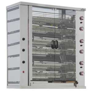 Grelha planetária rotativa a gás ARILEX com 12 lâminas 12ASG-RP