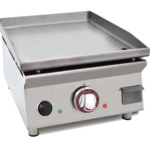 Placa de grelhar eléctrica - aço laminado de 6 mm 40PELN