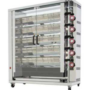 Grelhador a gás vertical de 5 espetos  5ASG