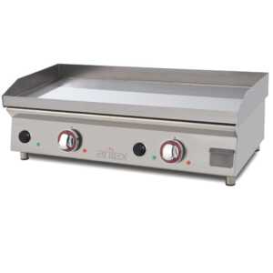 Placa de grelhar eléctrica -80 cm - cromoduro 80PECN