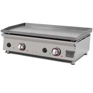 Placa de grelhar eléctrica - aço laminado de 6 mm 80PELN