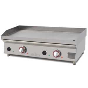 Placa de grelhar eléctrica -80 cm em aço rectificado  80PERN