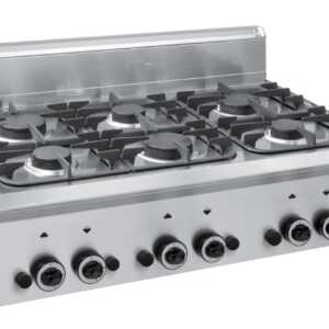 Fogão a gás de bancada 6 queimadores G6S65