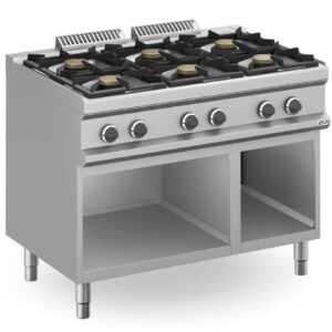 Fogão a gás 4 queimadores, móvel MFB711AXL