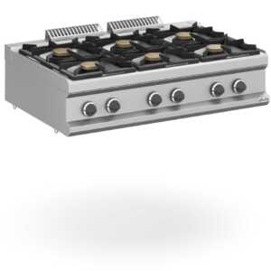 Fogão a gás de bancada 6 queimadores MFB711TXL