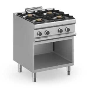 Fogão a gás 4 queimadores, móvel MFB77AXL