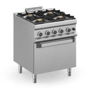 Fogão a gás 4 queimadores +forno a gás MFB77FGXS
