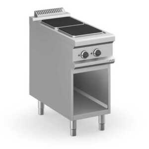 Fogão eléctrico 2 placas quadradas, móvel MPQ94A