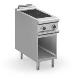 Fogão eléctrico 2 placas quadradas, móvel MPQR94A