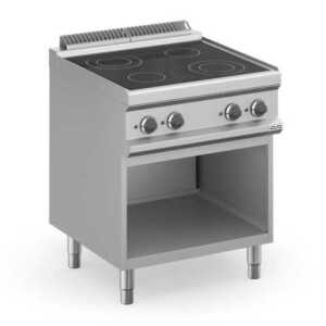 Fogão eléctrico Vitrocerâmica 4 placas, móvel  MVC77A