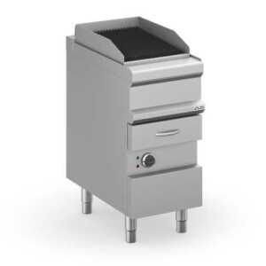 Grelhador eléctrico de água 40 cm, móvel  MWGE74