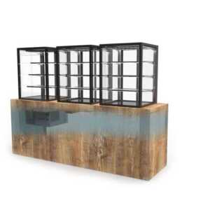 Vitrine aquecida DP-100-80C