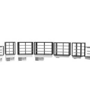 Vitrine aquecida DP-120-80C