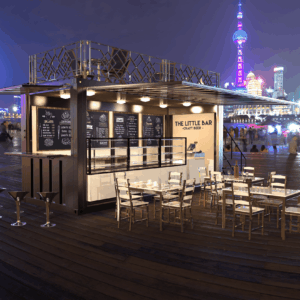 Vitrine neutra com base IN60/80-140N