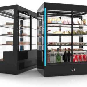 Vitrine refrigerada curvada PAK - CAA