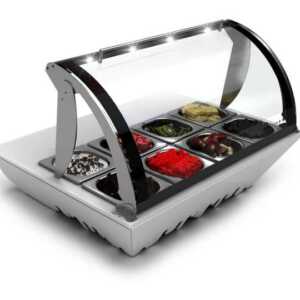 Vitrine refrigerada de bancada TBT