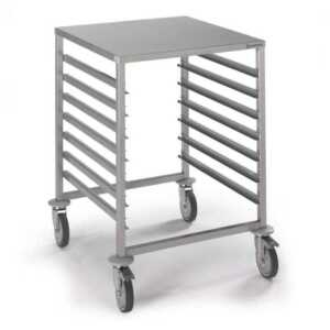 Carro com guías 7 x GN 1/1 CG-711 (com bandeja superior)