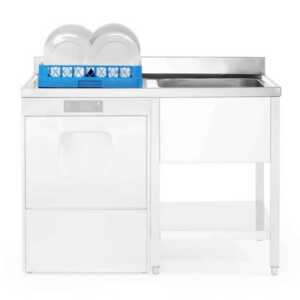 Lava-loiça 2 cubas com escorredor direita 1800 x 600 mm FRLV-618/21D