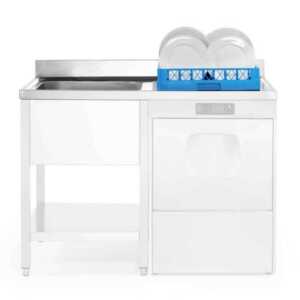 Lava-loiça 2 cubas com escorredor esquerda 1800 x 700 mm FRLV-718/21I