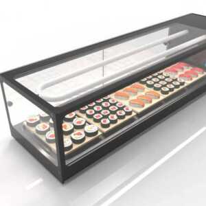 Vitrine refrigerada para sushi VTLG6S