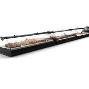 Vitrine aquecida CSS4L LED