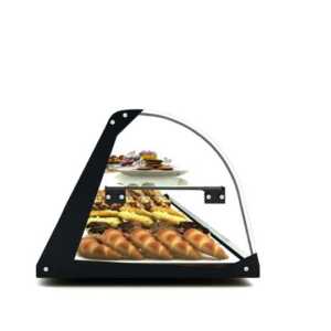 Vitrine neutra com prateleira E26L LED