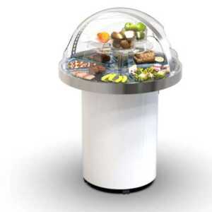 Vitrine refrigerada redonda BUF360P