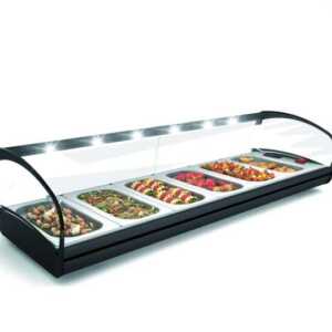Vitrine aquecida banho-maria CK4L LED