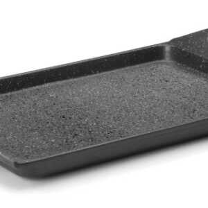 Prensa Grill Retangular Lisa Black Eco-Pedra