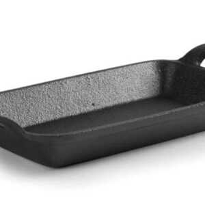 Mini Travessa Ferro Lisa Retangular Magma