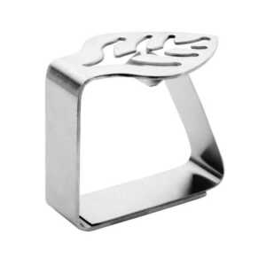 Pinça Sujeita Toalhas De Mesa 4 Pçs