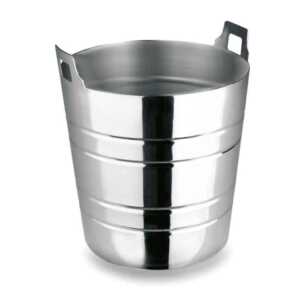 Copo Cônico Inox com Pegas Incorporadas