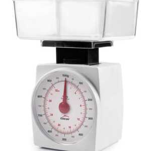 Balança de Cozinha 1 kg de Plástico Cromado