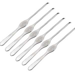 6 Espetos para Marisco Inox