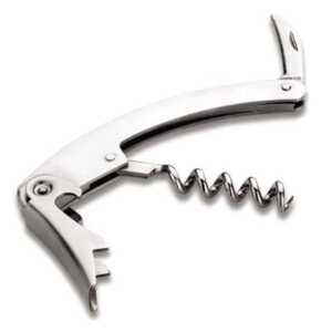 Saca-rolhas Garçom com uma Navalha em Inox 18/10