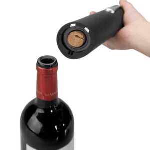 Saca-rolhas Elétrico com Base Carregador