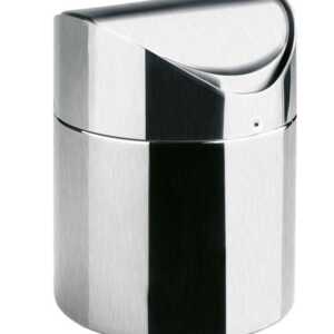 Lixeira Mesa Inox 18/10