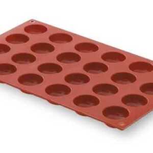 Molde Semi-Esférica 24 Cavidades Silicone Pastryflex