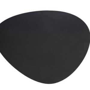 Toalha de Mesa Individual de Couro Antracite Lacor