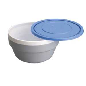 Tigela Parede Dupla em Policarbonato com Tampa