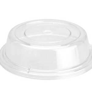 Tampa Cobre pratos Redonda Policarbonato