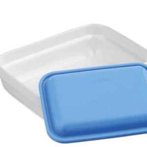 Termo Retangular Policarbonato com Tampa