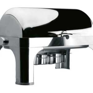 Chafing Dish GN 1/1 Roll Top com Pés em Inox