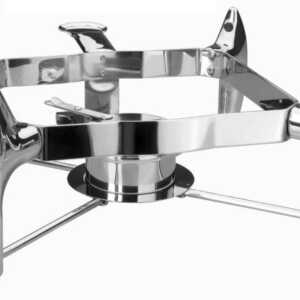 Suporte Chafing Dish Luxe Gastronorm Em Inox, 2/3