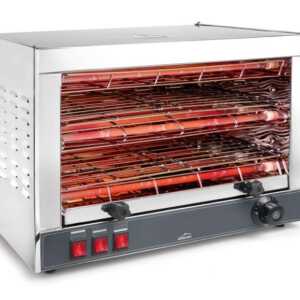 Torradeira Elétrica Horizontal 2 níveis 6 Lâmpadas