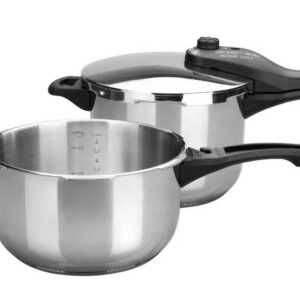 Conjunto de Panelas de Pressão, 6 e 4 L Tempo